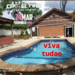 🔱CHÁCARA DOMINGO TODOS VIPS CHÁCARA CASTELINHO🕌