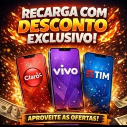 🔰RECARGAS COM DESCONTOS✅
