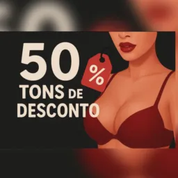 50 tons de desconto 🫦