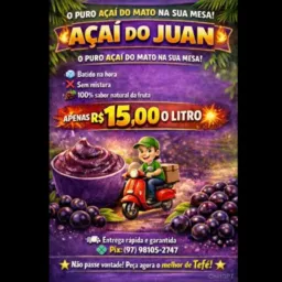 🌴*AÇAÍ🫐 DO JUAN* 🌴TOP 😉DE TEFÉ💯