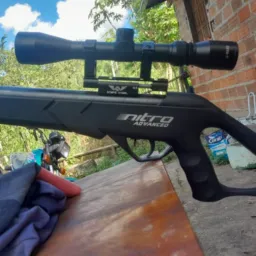 Rifa de uma carabina de pressão cbc nitro advanced 800 5.5