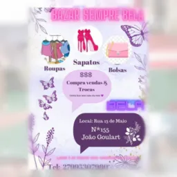 Bazar sempre bela💜💜🪻🪻🦋🦋