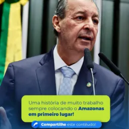 OMAR AZIZ NOSSO GOVERNADOR TAMO JUNTO 2026