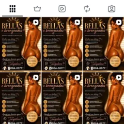 BELLAS E BRONZEADAS