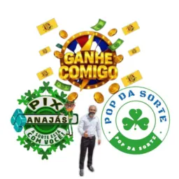 ☘️GANHE COMIGO, PIX E POP🍀