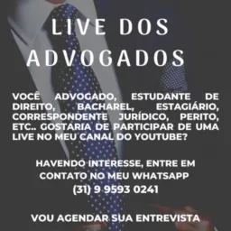 PODCAST BANCADA JURÍDICA 2 ⚖ Live dos Advogados