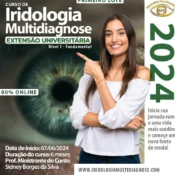 CURSO DE IRIDOLOGIA NÍVEL I FUNDAMENTAL - CONSULTORA NADJA