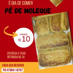 ☕ PÉ DE MOLEQUE ☕😋❔