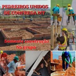 🏬 PEDREIROS UNIDOS DE CONFRESA MT. 🏡 ANÚNCIO SOMENTE SOBRE CONSTRUÇÃO