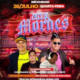 👨💻Live de quarta-feira de 🔊💃🕺SOM MORAES