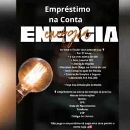 indicação do papel de energia
