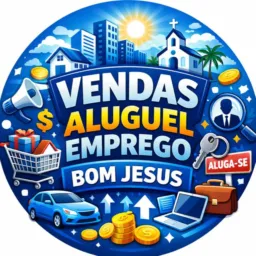 VENDAS, EMPREGO, ALUGUEL BOM JESUS