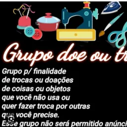 ✅Somente doação e trocas PG👗👠🧶🧵👜🕶️