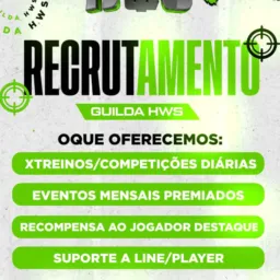 RECRUTAMENTO HWS