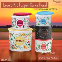 Liquida estoque Tupperware