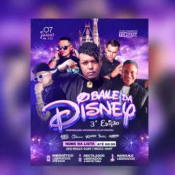 Baile da Disney 🥳🤪 Niver Fest Allan Pinheiro