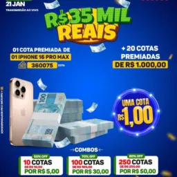 Giro de prêmios Sorteios.
