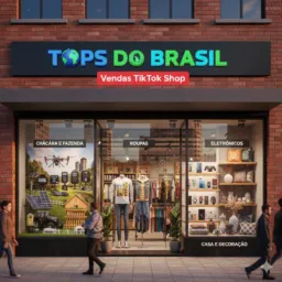 VITRINE TIK TOK SHOP - CRISTAL - TOPS BR
