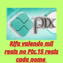 RIFA VALENDO MIL REAIS NO PiX, 15 REAIS CADA NOME# 3