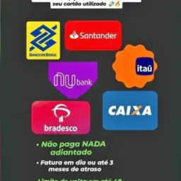 Cartão pra compra on-line