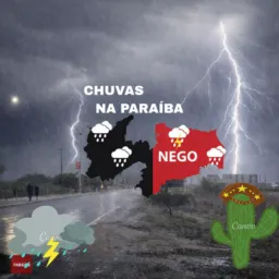 Chuvas na Paraíba 🌧️⛈️