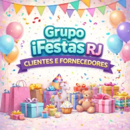 ✴️ iFestas RJ 1°GP-Clientes e Fornecedores🎈
