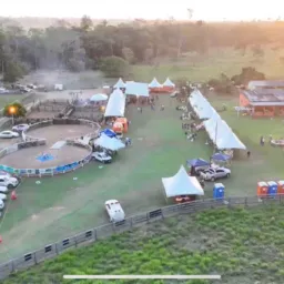 Cavalgada da roça no rancho soberano