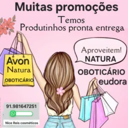 PROMOÇÃO DE COSMÉTICOS NATURA E OBOTICÁRIO