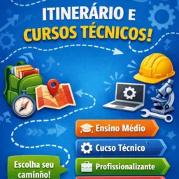 Itinerários e Cursos Técnicos - 2026 🖥️💻🇧🇷📚