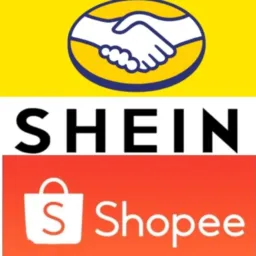 Cris, Shopee, Shein e Mercado Livre.