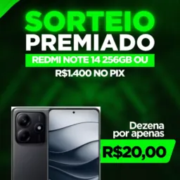 🇧🇷Sorteio Premiado Redmi Note 14 ou R$1.400 no PIX🇧🇷