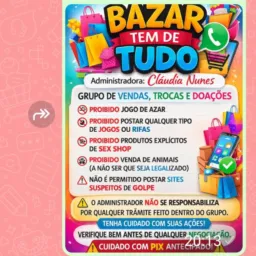 Bazar tem de tudo, compra, venda e troca🚘⛸️🎽📺🎸🚲🎪