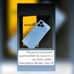 RIFA DE UM CELULAR Realme Note 50 128g