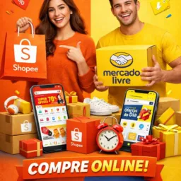 Comprinhas na shopee.