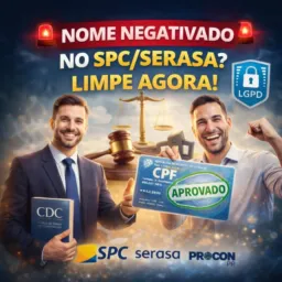 LIMPE SEU NOME!