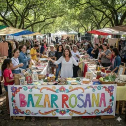Grupo de bazar da Rosana
