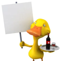 Pato anúncio e divulgação