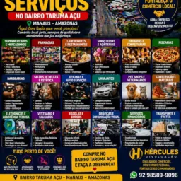 "TARUMÃ AÇU, SERVIÇOS