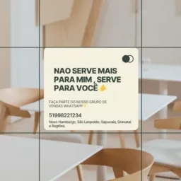 Nao serve mais para mim, serve pra você 🫵☺️ Gravataí e regiões