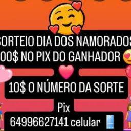 SORTEIO DIA DOS NAMORADOS 600$ NO PIX😍😍🤑