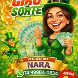Giro da sorte vendedora Nara