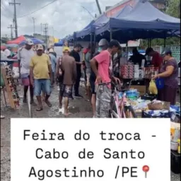 Feira do troca Cabo de Santo Agostinho 🦜🐶🪿🚲📱⌚