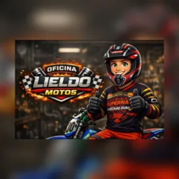 Lieldo motos grupo feito para promoção de peças e serviço da oficina