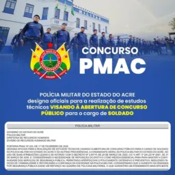 CONCURSO DA POLÍCIA MILITAR DO ACRE 👮🏻👮🏿‍♂️