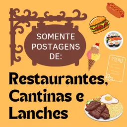 Postagens Restaurantes e Lanchonetes 🍽️