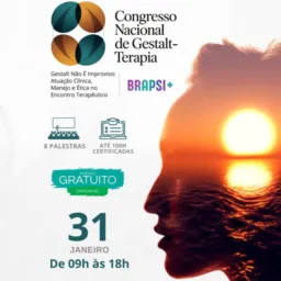 31/01/26- 09h- Social- Congresso  de Gestalt-Terapia Gestalt Não É Improviso: