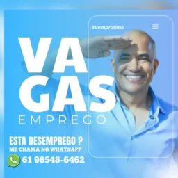 NENÉM 3️⃣VAGAS DE EMPREGO