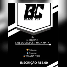 INSCRIÇÕES 1° EDIÇÃO BLACK CUP🏴