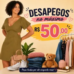 DESAPEGOS NO MÁXIMO DE $50,00