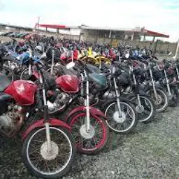 Motos de leilão a venda Sul de Minas